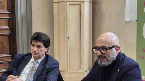 La presentazione dell’iniziativa con il presidente di Aucc Giuseppe Caforio e l’assessore comunale Pierluigi Vossi