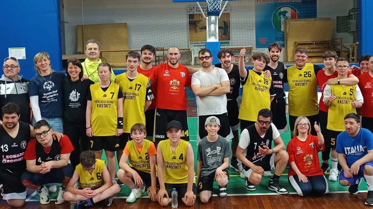La formazione Special Olympics della Dukes Sansepolcro La formazione Special Olympics della Dukes Sansepolcro