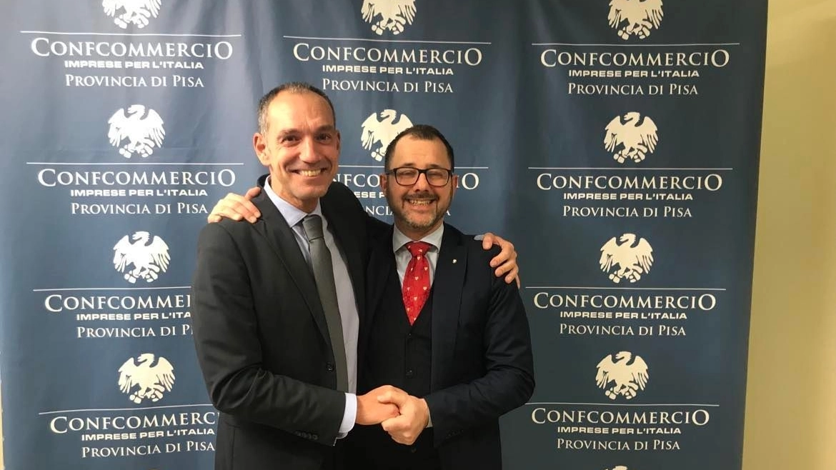 Federico Pieragnoli e Andrea Romanelli di Confcommercio Pisa