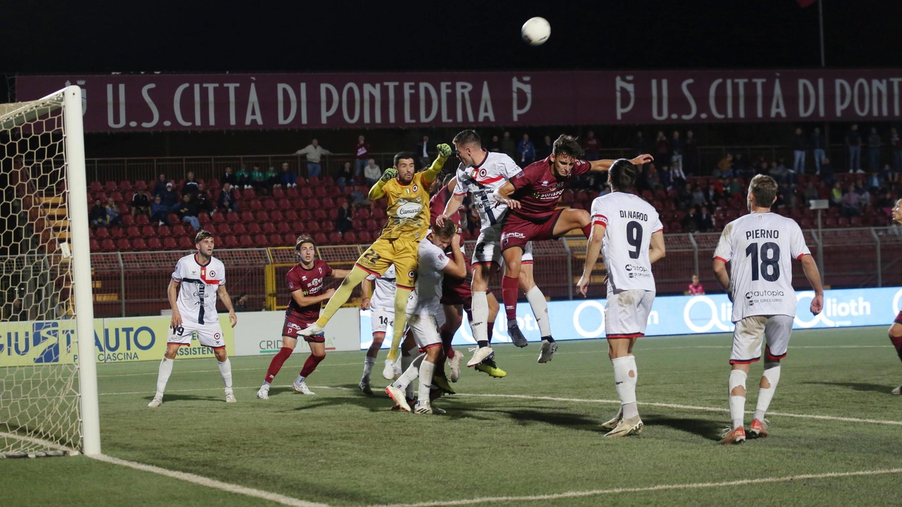 Il Pontedera prova ad uscire da un momento non brillante Il Pontedera prova ad uscire da un momento non brillante