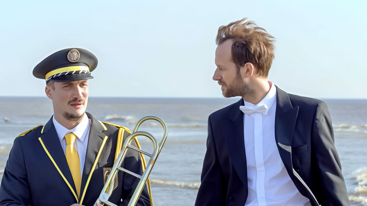Al Cinema Terminale il bel film francese di Emmanuel Courcol. : «L’orchestra stonata» con due grandi interpreti, Benjamin Lavernhe e Pierre Lottin Al Cinema Terminale il bel film francese di Emmanuel Courcol. : «L’orchestra stonata» con due grandi interpreti, Benjamin Lavernhe e Pierre Lottin