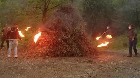 Si rinnova la tradizione del falò di Santa Croce