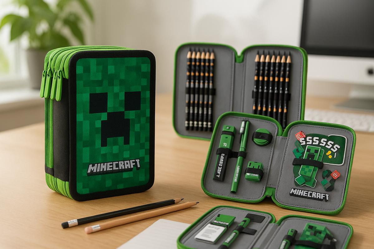 back to school l astuccio minecraft scontato su amazon mette d accordo figli e genitori