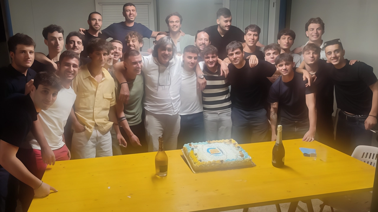 Il Calasanzio durante la presentazione ufficiale per la stagione alle porte Il Calasanzio durante la presentazione ufficiale per la stagione alle porte