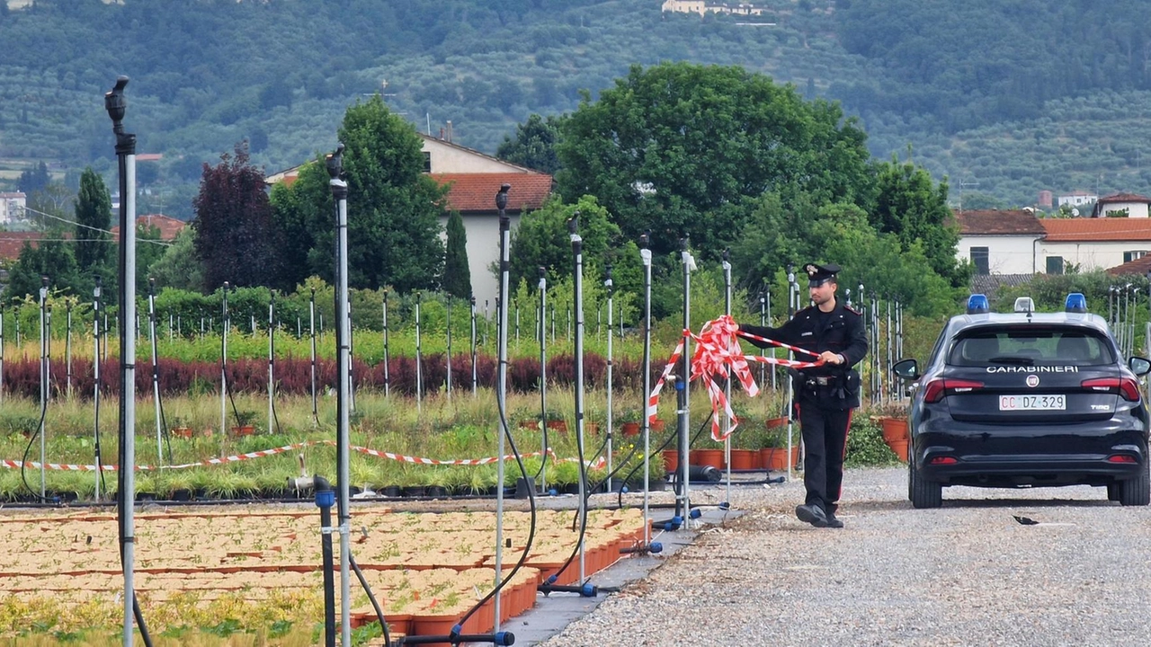Il luogo in cui è stato compiuto l’agguato a colpi di pistola Il luogo in cui è stato compiuto l’agguato a colpi di pistola