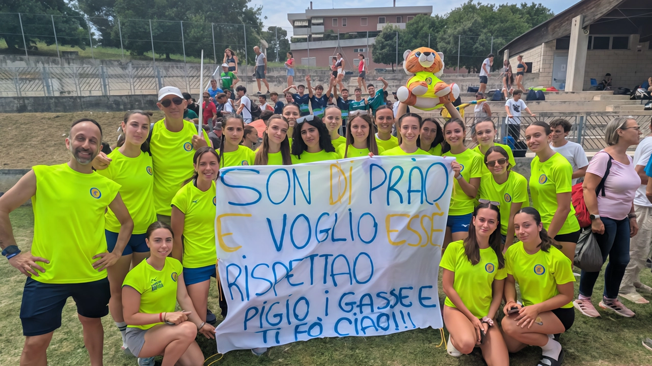 Le ragazze dell’Atletica Prato ad Ancona