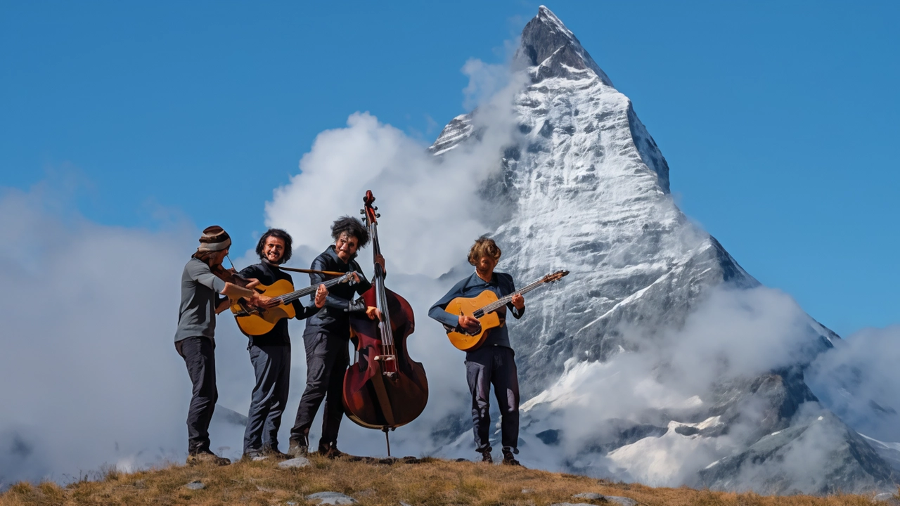 Il gruppo francese Le Tournée des Refuges in concerto sulle Apuane