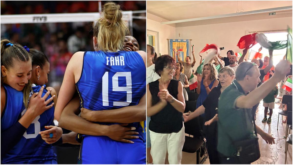 La Toscana del volley esulta con le azzurre mondiali. Il municipio diventa una bolgia per Carlotta Cambi La Toscana del volley esulta con le azzurre mondiali. Il municipio diventa una bolgia per Carlotta Cambi