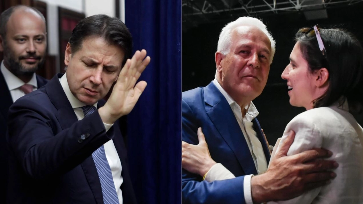 Il presidente M5s Giuseppe Conte Il presidente M5s Giuseppe Conte
