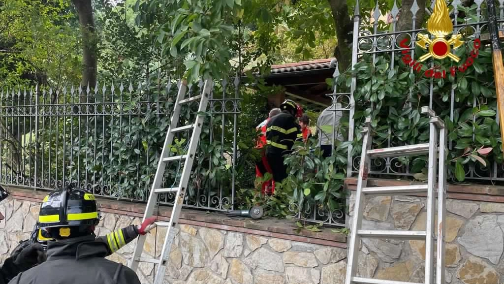I soccorsi dei vigili del fuoco I soccorsi dei vigili del fuoco