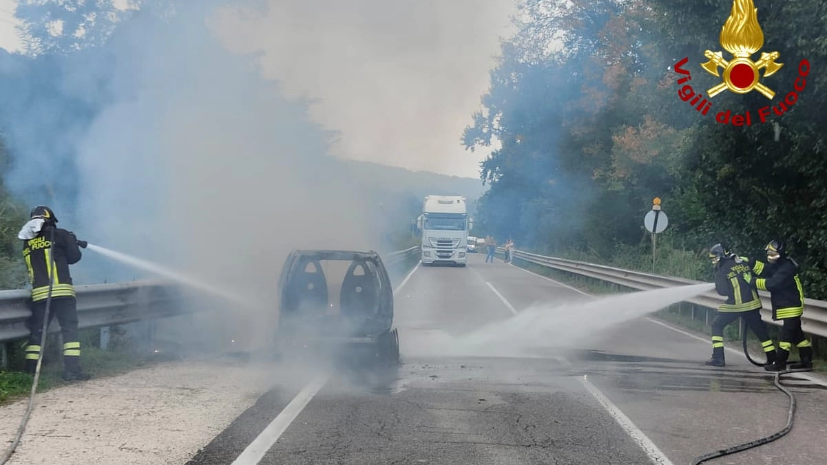 L'intervento dei vigili del fuoco L'intervento dei vigili del fuoco