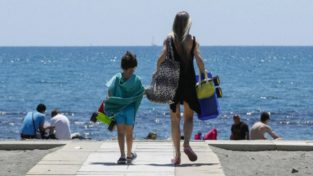 Vacanzieri (foto Ansa)