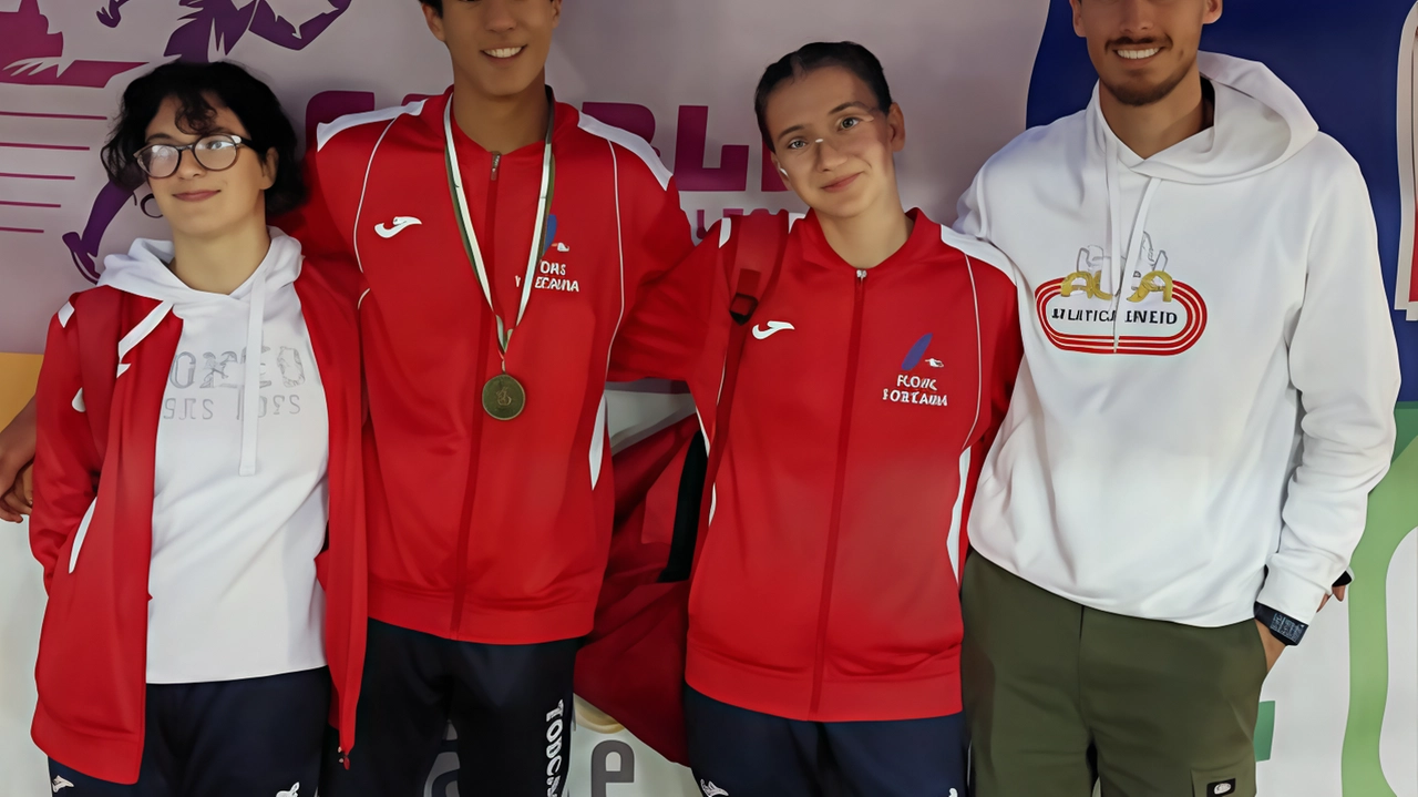 Arniani, Fabbriciani e Misuri hanno rappresentato la Toscana ai campionati italiani . Arniani, Fabbriciani e Misuri hanno rappresentato la Toscana ai campionati italiani .