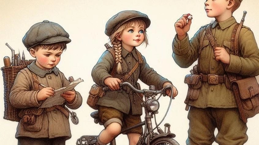 Un’immagine sulla Resistenza creata dai ragazzi con l’intelligenza artificale