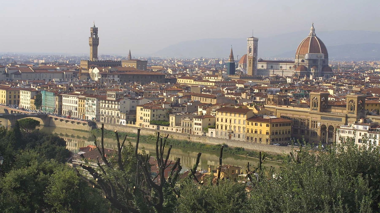 Firenze vista dal Piazzale Michelangelo (New Press Photo)