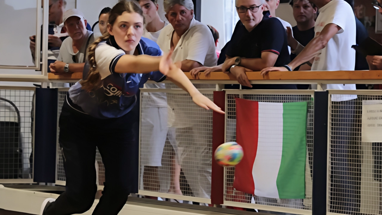 Valeria Zerboni in azione: si è laureata campionessa d’Italia nella Raffa juniores Valeria Zerboni in azione: si è laureata campionessa d’Italia nella Raffa juniores