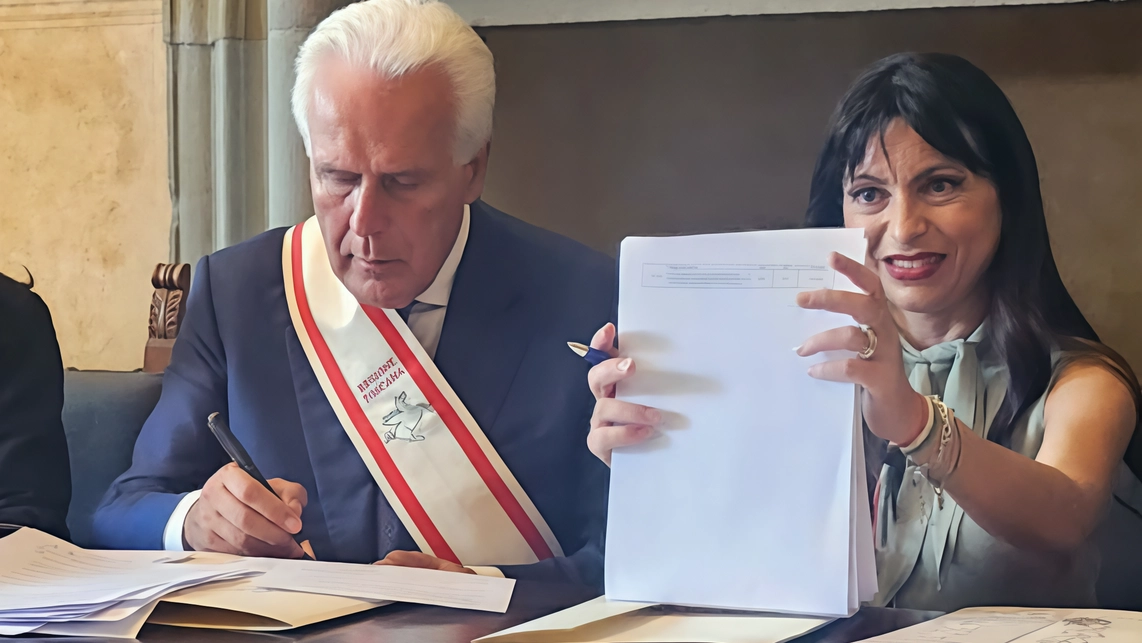 I presidenti di Umbria e Toscana danno il via all’operazione di trasferimento della risorsa idrica che avverrà ogni anno