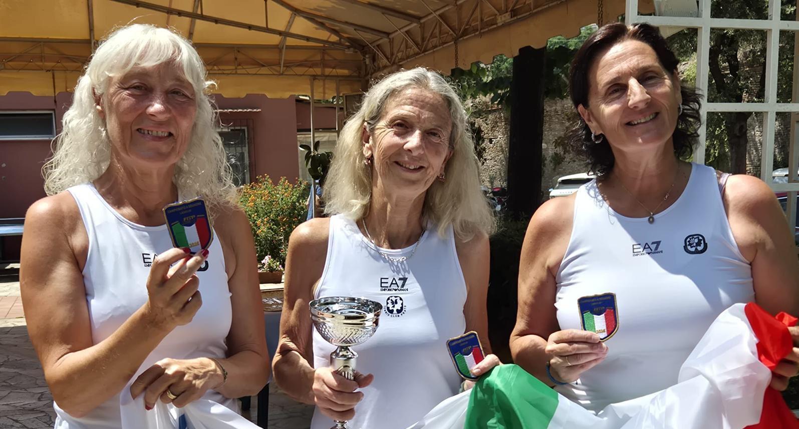 Ladies over 60. Scudetto e orgoglio Ladies over 60. Scudetto e orgoglio