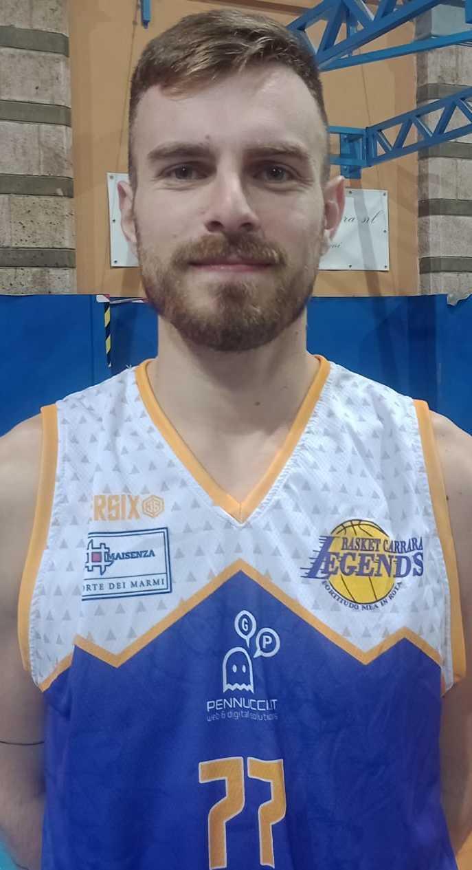Christian Cianciello con i Legends