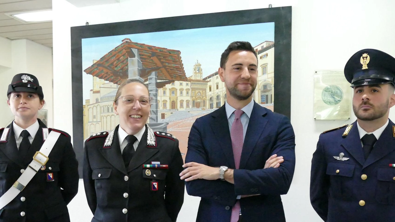 La conferenza stampa di ieri di carabinieri e polizia