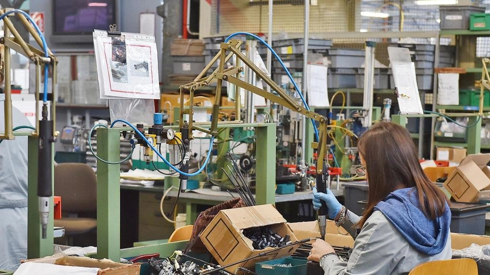 Un'azienda del settore moda in una foto di repertorio
