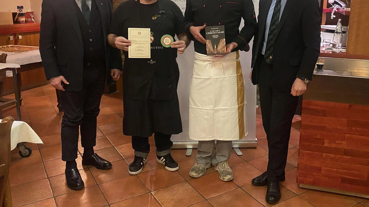 Festa e premiazioni per i 70 anni dell’Accademia della Cucina del Valdarno, con serata conviviale sulle colline di Figline Valdarno. Tema: "I 70 anni dell’Accademia Italiana della Cucina". Aneddoti, storia e menù speciale con zuppa di cipolle di Caterina de’ Medici. Premiazioni a cura dell’Accademia del Valdarno. Festa e premiazioni per i 70 anni dell’Accademia della Cucina del Valdarno, con serata conviviale sulle colline di Figline Valdarno. Tema: "I 70 anni dell’Accademia Italiana della Cucina". Aneddoti, storia e menù speciale con zuppa di cipolle di Caterina de’ Medici. Premiazioni a cura dell’Accademia del Valdarno.