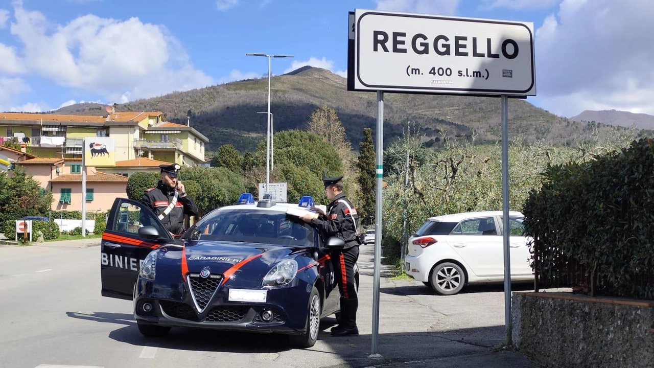 L'arresto eseguito dai carabinieri