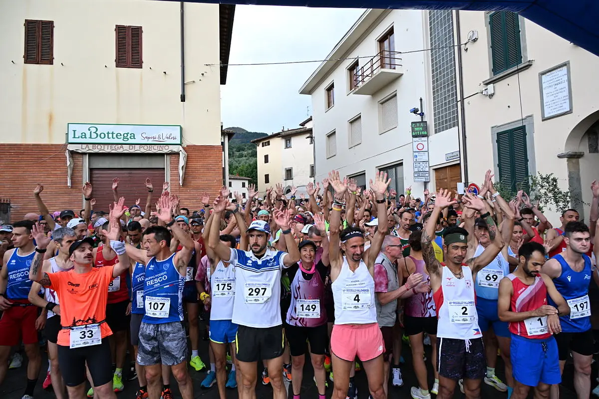 Reggello-Vallombrosa, la 49esima edizione della storica corsa in salita. Foto e classifica
