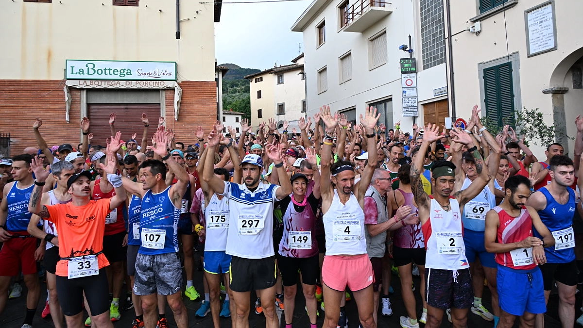 Reggello-Vallombrosa, la 49esima edizione della storica corsa in salita. Foto e classifica