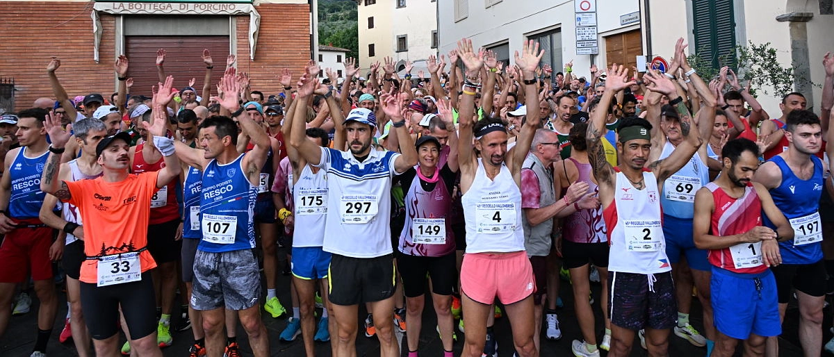 Reggello-Vallombrosa, la 49esima edizione della storica corsa in salita. Foto e classifica