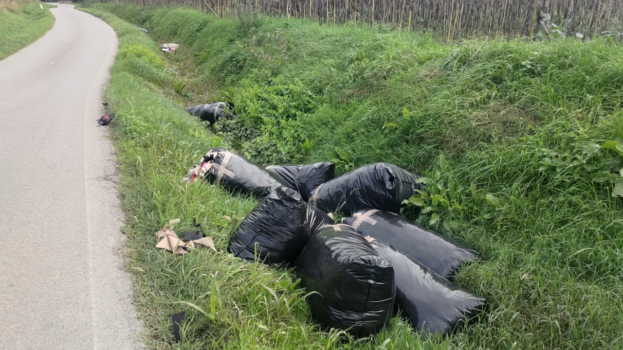 I sacchi neri buttati nel fosso I sacchi neri buttati nel fosso