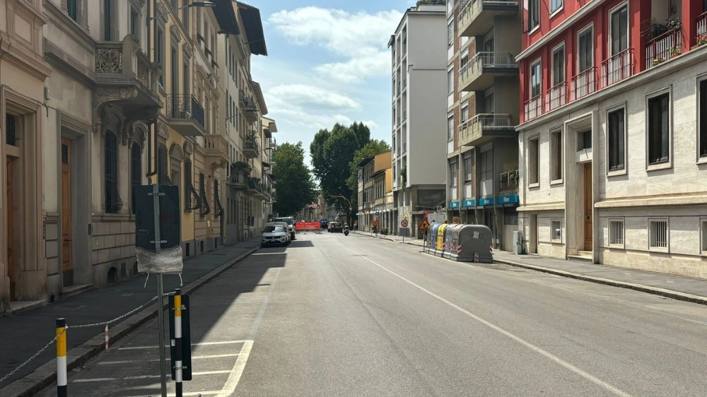 Nuova fase per i lavori di Publiacqua in via Masaccio a Firenze