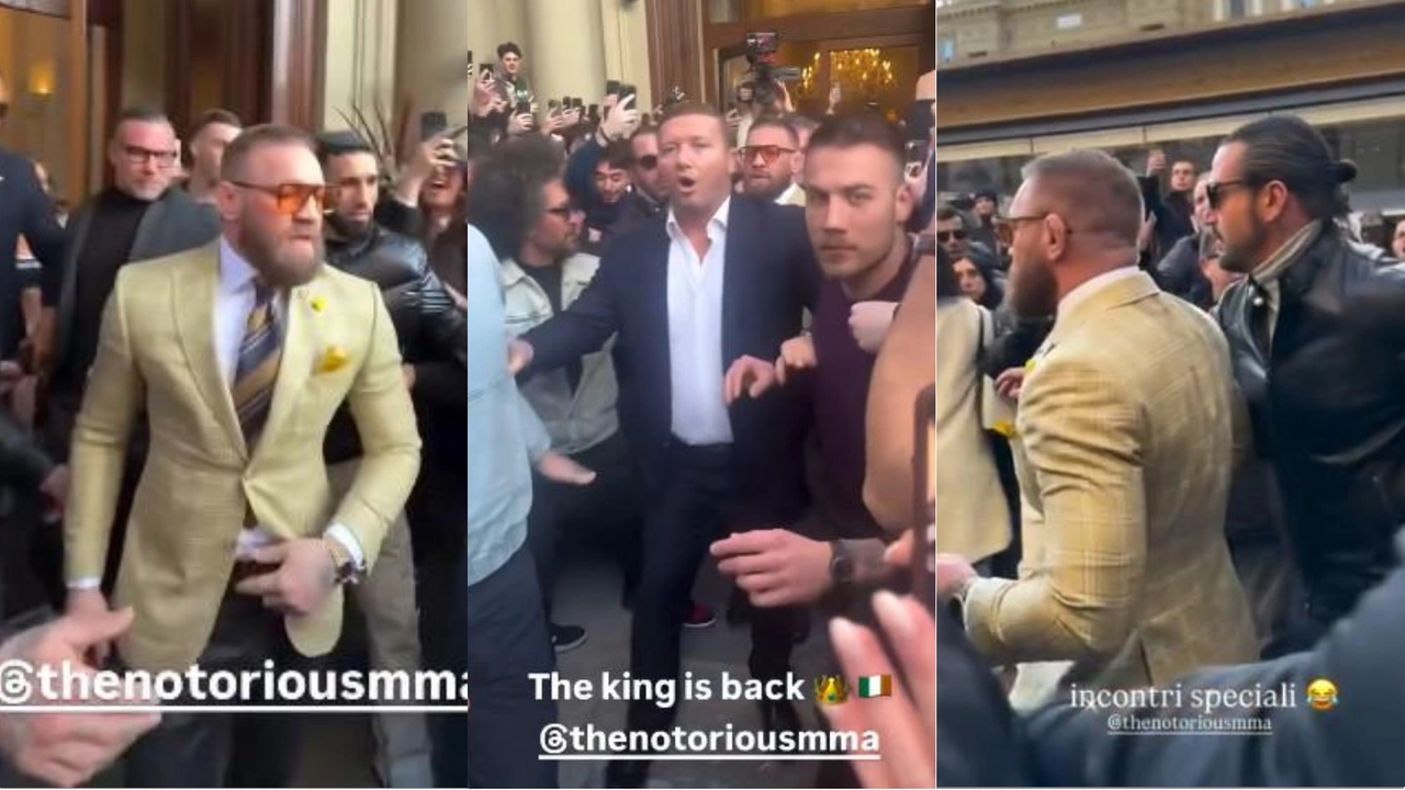 Alcuni frame delle stories pubblicate da Conor McGregor
