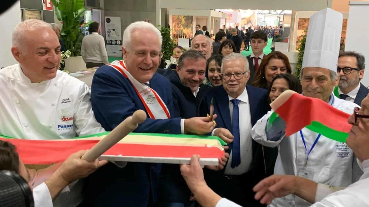 L’inaugurazione della fiera dello scorso anno sempre con. il presidente Eugenio Giani