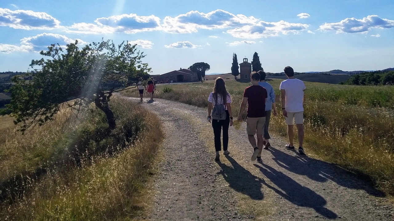 La Val d'Orcia, parco artistico e naturale patrimonio Unesco