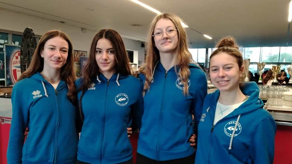 Le quattro sincronette dell'Azzurra convocate Le quattro sincronette dell'Azzurra convocate