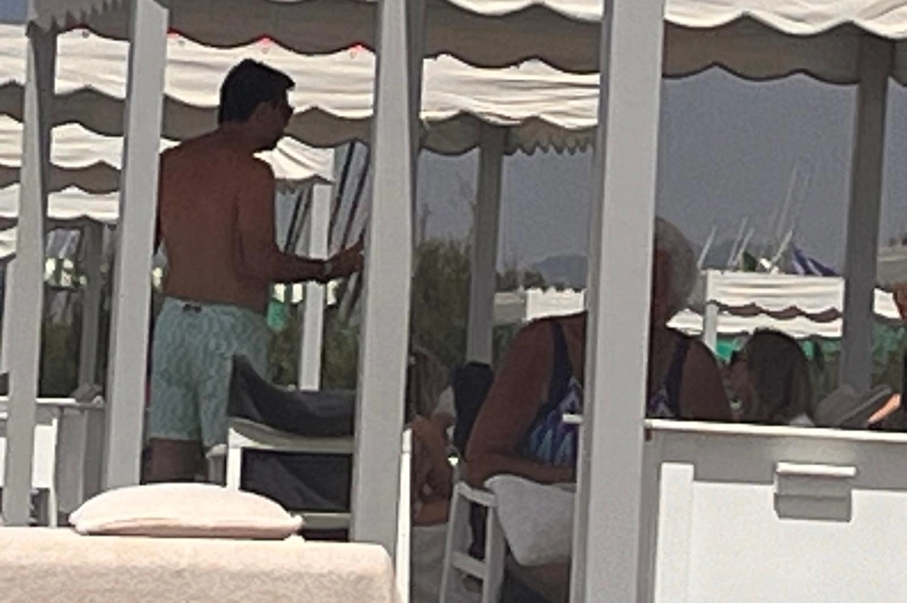 Andrea Agnelli in Versilia