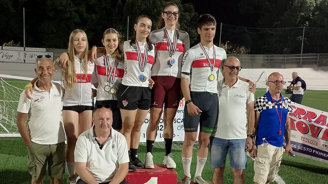 La stagione della pista. Matteoli oro europeo La stagione della pista. Matteoli oro europeo