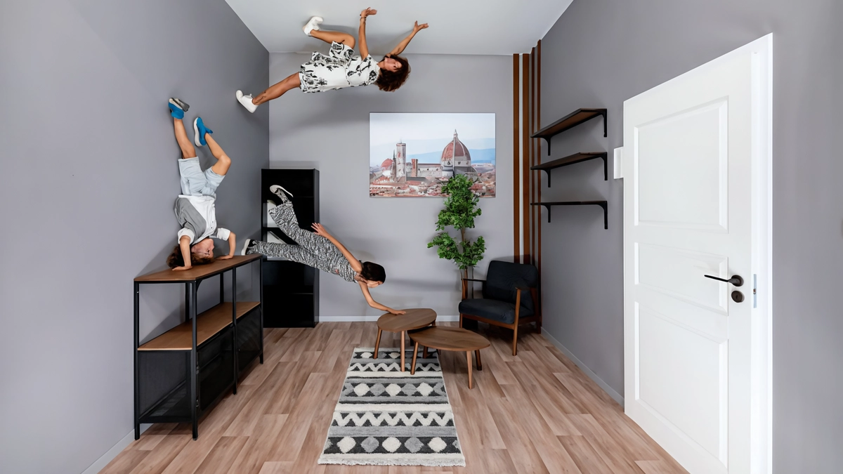 All’interno del Palazzo Tornaquinci della Stufa in Borgo Albizi, nel centro cittadino, si trova il ’Museo delle Illusioni’ All’interno del Palazzo Tornaquinci della Stufa in Borgo Albizi, nel centro cittadino, si trova il ’Museo delle Illusioni’