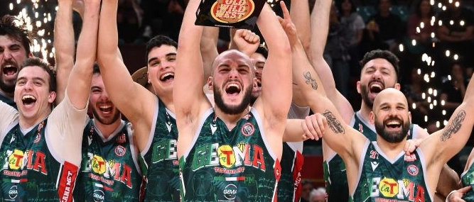 Gema Montecatini, sogno a occhi aperti: vince la Coppa Italia di Serie B a Bologna