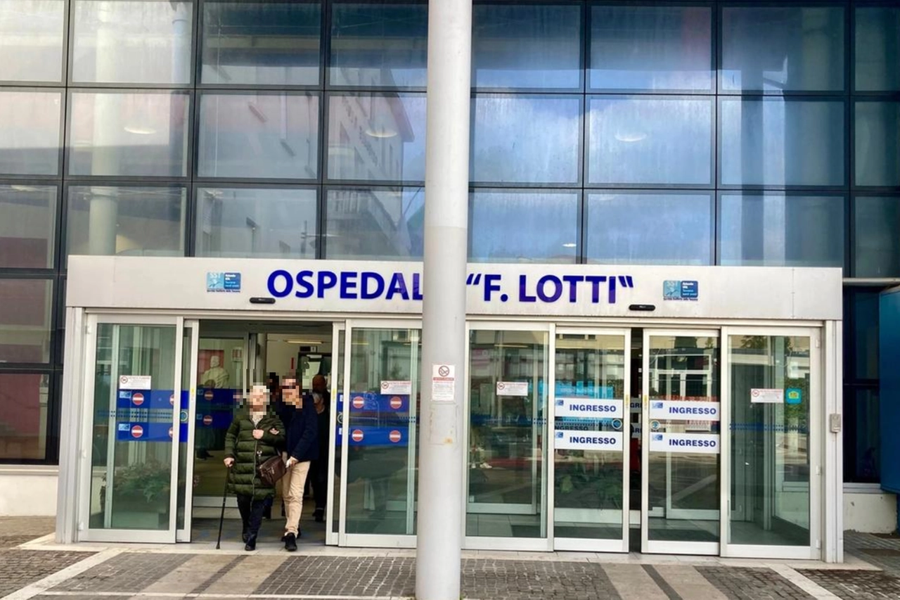 L'ospedale Lotti di Pontedera