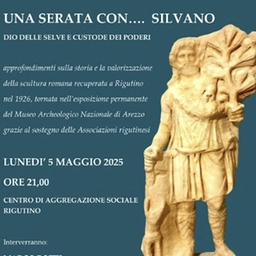 “Una serata con... Silvano”: il dio romano delle selve protagonista a Rigutino