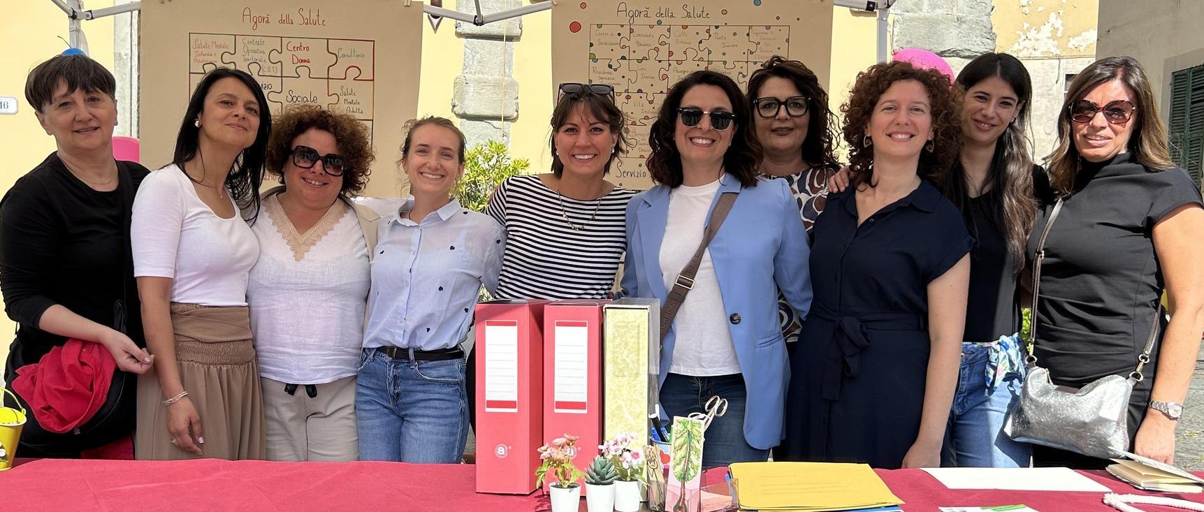 Le visite mediche? Nell'agorà della salute. Sds e volontari in piazza per la prevenzione