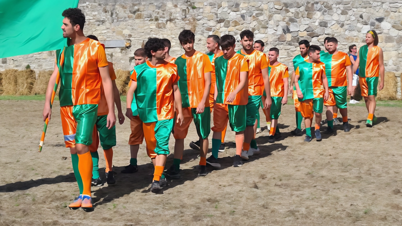 La squadra del Rialto, una delle finaliste del Palio dei Lumi 2025 che sta entrando nel vivo con un programma come al solito molto ricco La squadra del Rialto, una delle finaliste del Palio dei Lumi 2025 che sta entrando nel vivo con un programma come al solito molto ricco