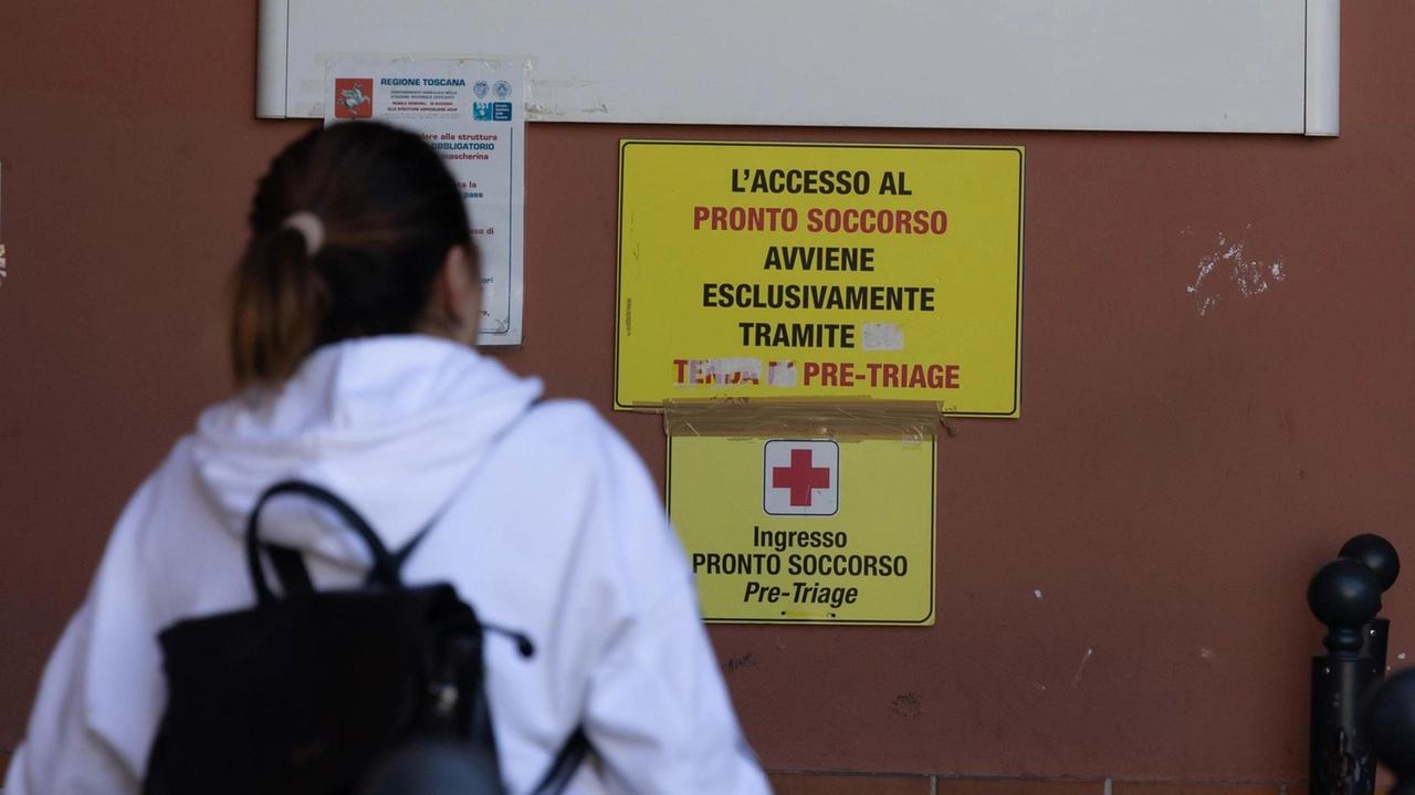 L’entrata del Pronto soccorso (. foto Del Punta per Valtriani