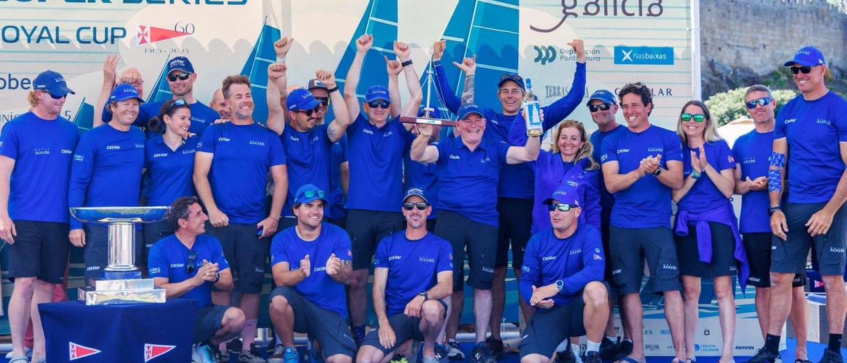 TP52 Alkedo brilla alla Galicia 52 Super Series Royal Cup con un terzo posto