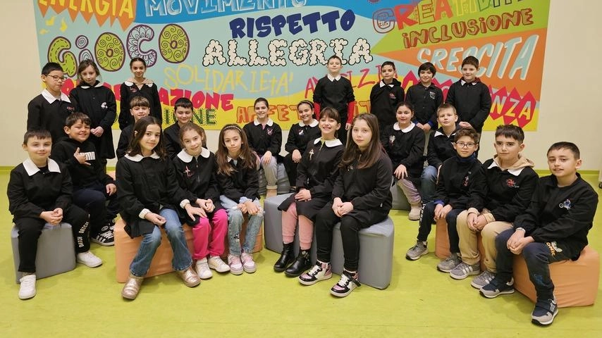Classe 4^ D scuola Primaria Sandro Pertini di Fornacette