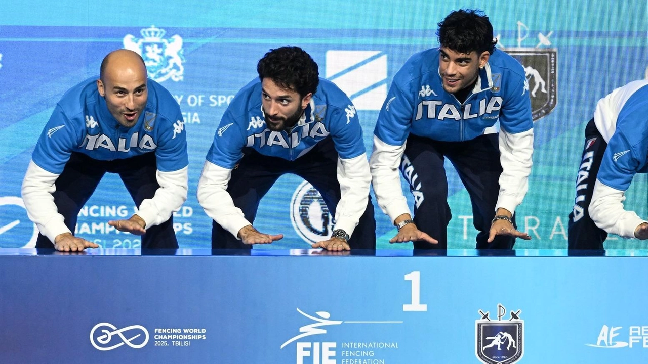 Filippo Macchi (a destra), con Guillaume Bianchi, Tommaso Marini e Alessio Foconi Filippo Macchi (a destra), con Guillaume Bianchi, Tommaso Marini e Alessio Foconi