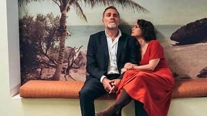 Valerio Mastandrea con Dolores Fonzi
