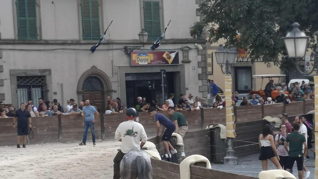 Un momento delle prove di ieri Un momento delle prove di ieri